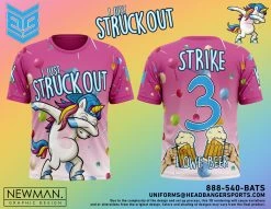 HB Sports Banger Brand " I Just Struck Out " SS Jersey