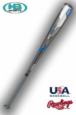 Rawlings Velo (-10) Alloy & Composite Youth USA Baseball Bat: US8V10