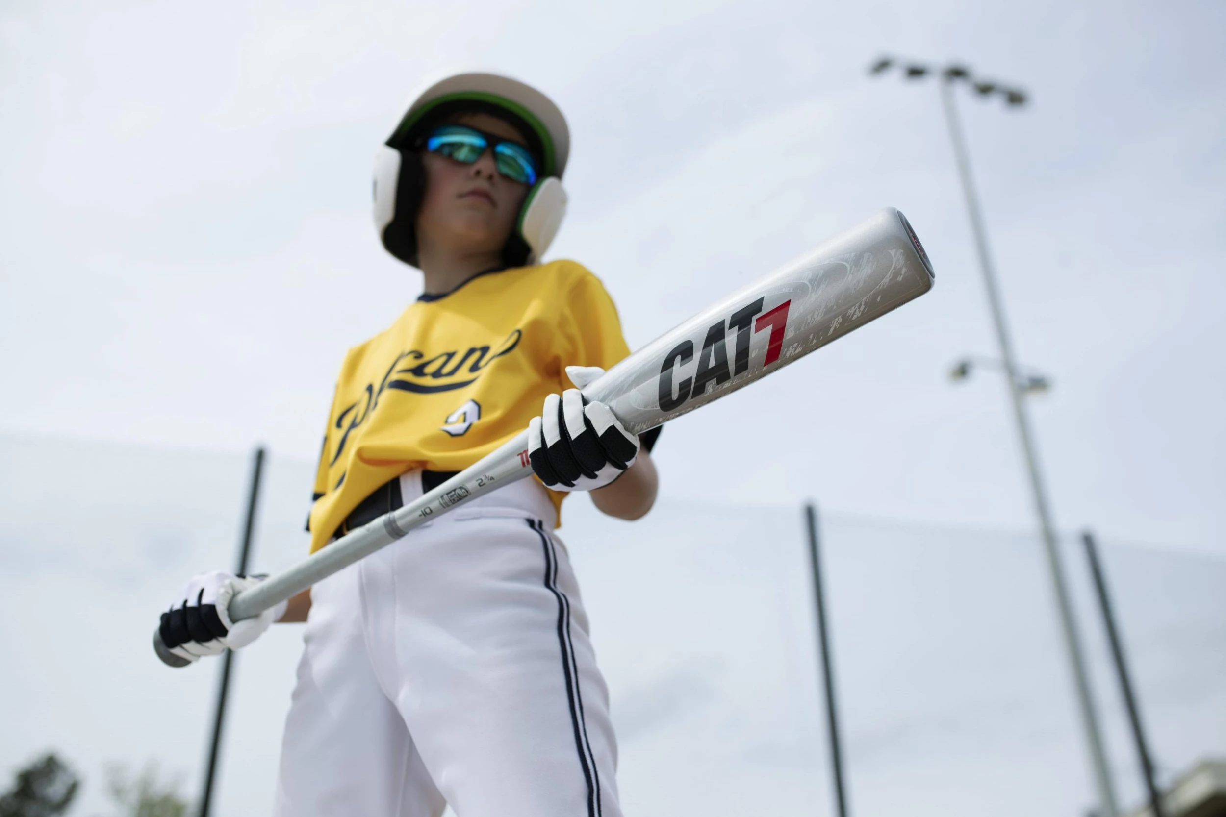 Marucci CAT 7 Silver (-10) Junior Big Barrel Baseball Bat: MJBBC72S - Image 2