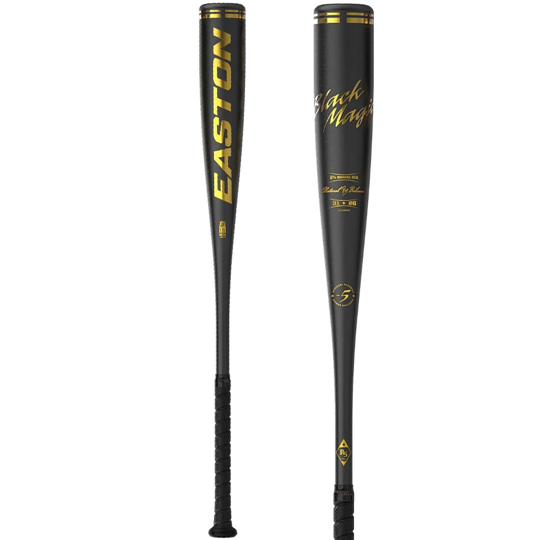 2023 Easton Black Magic Retro Mix (-5) USSSA Baseball Bat: SL23BM58