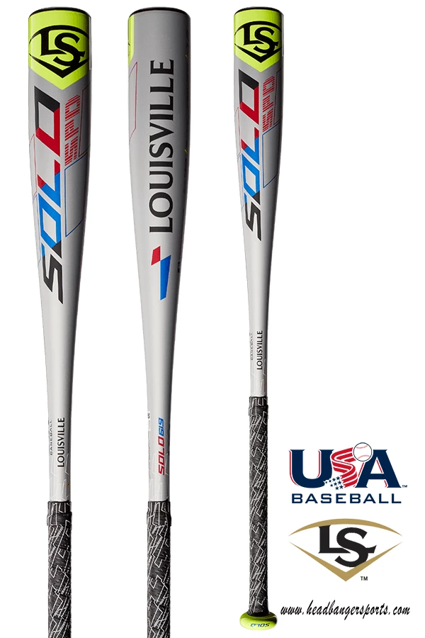 2019 Louisville Slugger Solo Speed 619 (-13) USA Baseball Bat: WTLUBSS19M13 - Image 2
