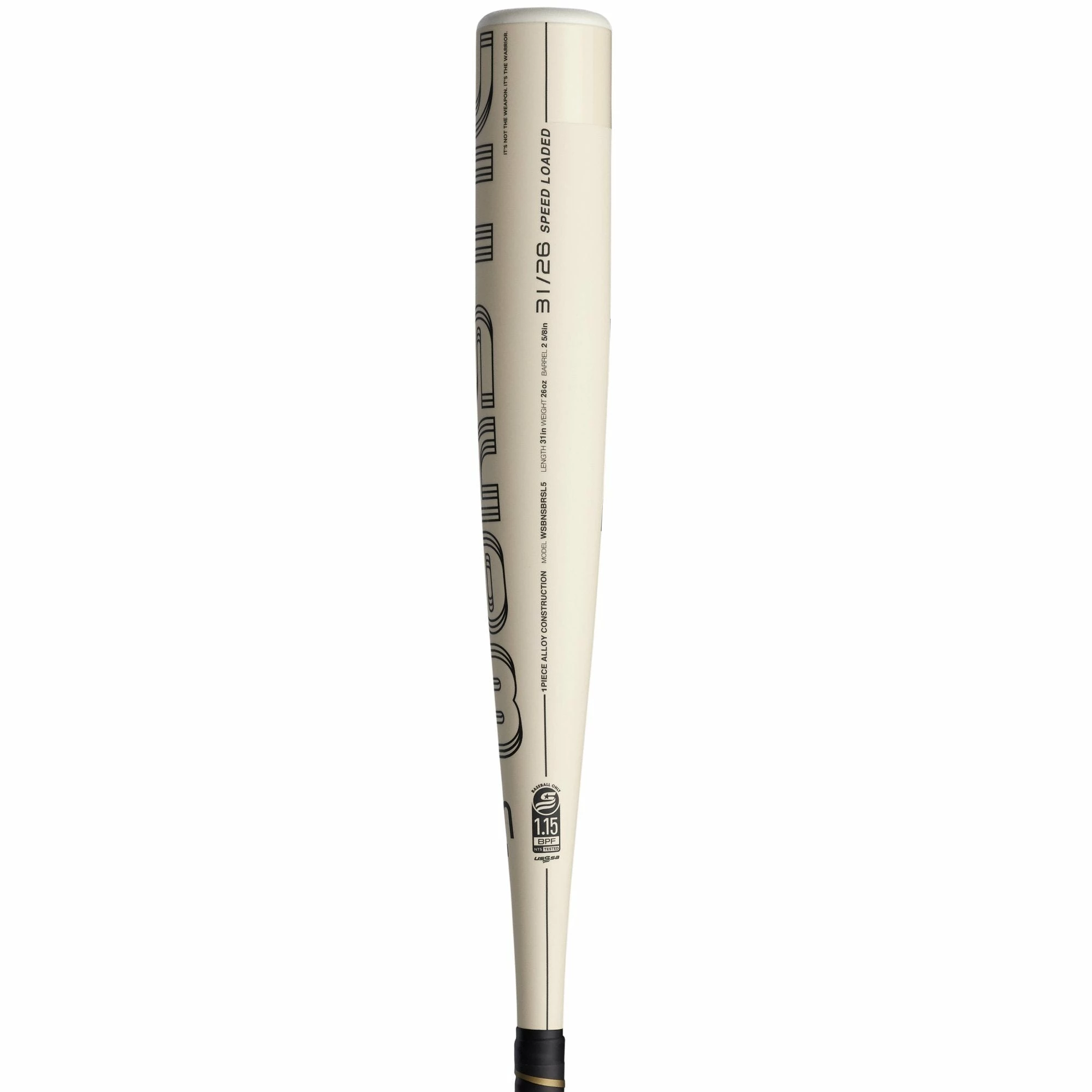 2021 Warstic Bonesaber (-5) USSSA Baseball Bat: MBBSRWH5 - Image 3