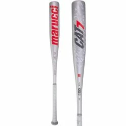Marucci CAT 7 Silver (-5) USSSA Baseball Bat: MSBC725S