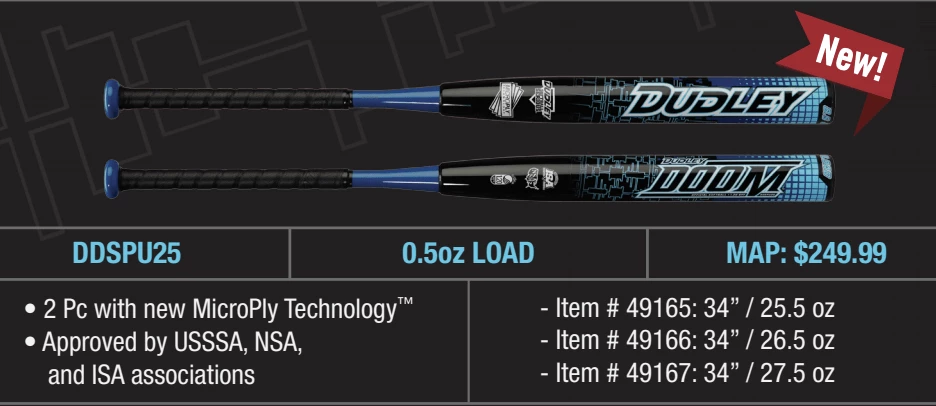 2020 Dudley Doom End-Loaded USSSA Slowpitch Softball Bat: DDSPU25 - Image 2
