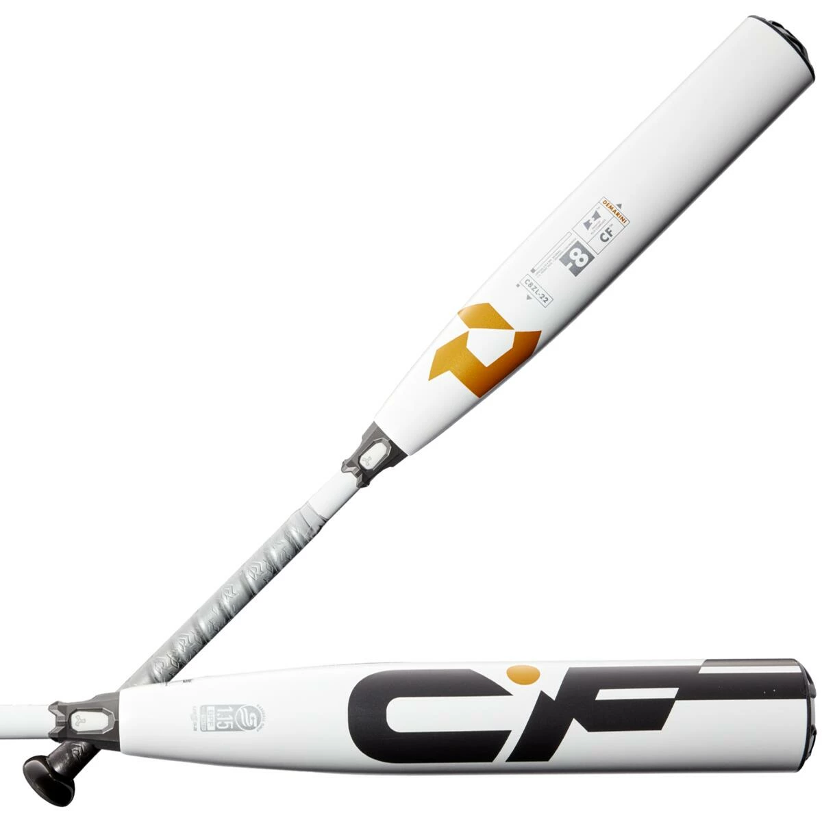 2022 DeMarini CF (-8) USSSA Baseball Bat: WTDXC8Z-22 - Image 2
